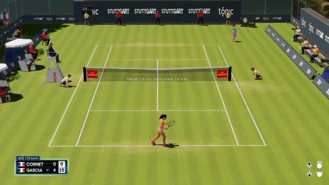 Cornet A. @ Garcia C. [WTA 22] 1 set | 24/06 | AO Tennis 2 - live #aotennis22022