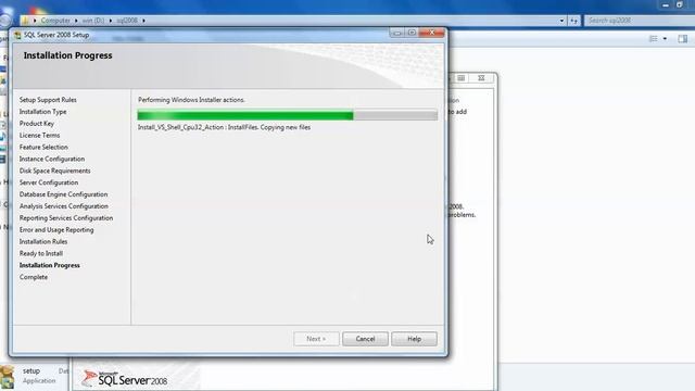 install  SQl Server