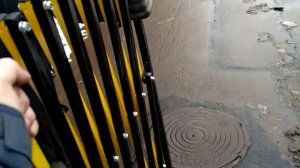 мобильное переносное раздвижное ограждение