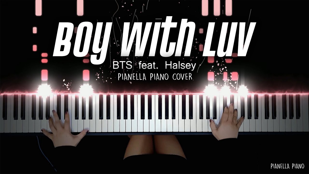 Luv feat bts. Muse Pressure Piano Cover by BLURRYBLUE.