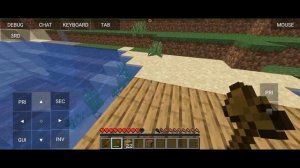 начал строить дом в воде! выживание в майнкрафте #1