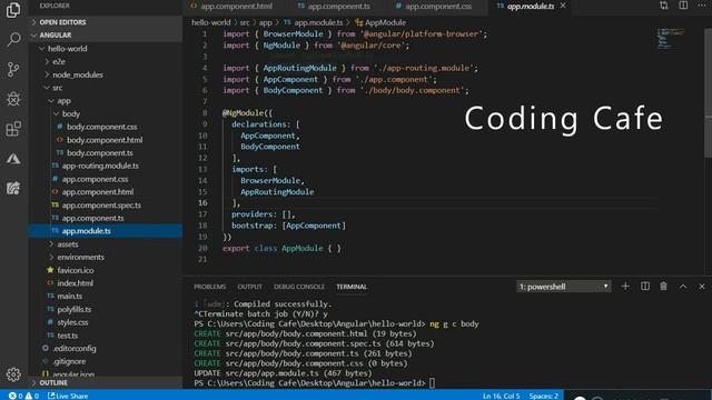AngularJs Components - AngularJs for Beginners 01 - Component in Angular 8 - Angular 8 Tutorial 201
