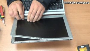 Замена матрицы на ноутбуке MSI S262