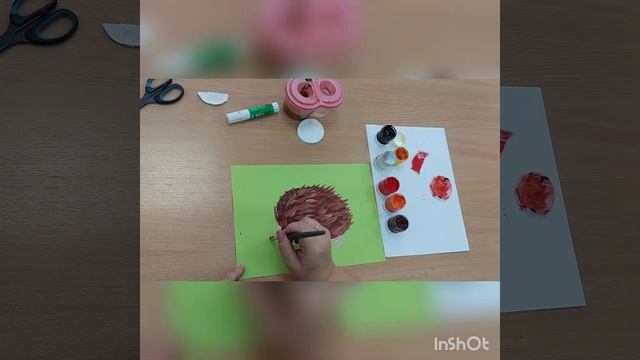 Мастер-класс по изобразительной деятельности "Ежик" смотреть онлайн