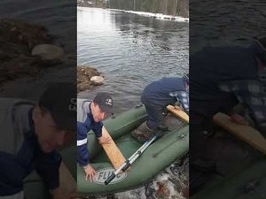 САМОДЕЛЬНЫЙ ТРАНЕЦ НА ЛОДКУ ПВХ
