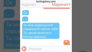 Переписка.Адриан и Маринетт