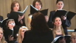 Н.Лебедев, из Литургии для женского хора, "Благослови душе"