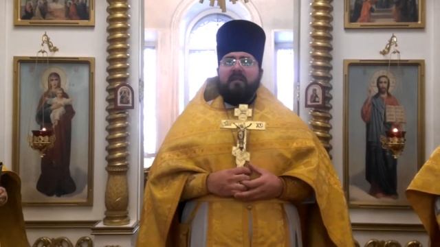 25 ноября 2017 года. Проповедь иерея Сергия Косынкина на Престольный Праздник. смотреть онлайн