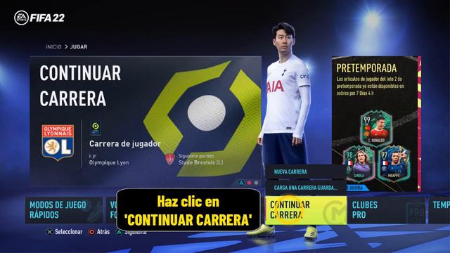Como cambiar de equipo modo carrera FIFA 22 смотреть онлайн