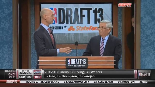 David Stern announces his final NBA draft pick смотреть онлайн
