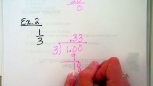 1 2 Convert Fraction to Decimal