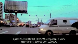 автомобиль "прикинулся" пешеходом