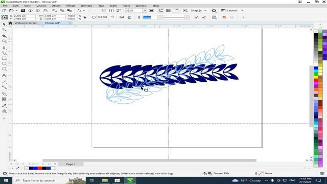 Corel Draw 2021, Create Art Logo смотреть онлайн