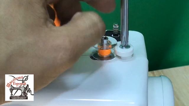Как намотать шпульку на швейной машине смотреть онлайн