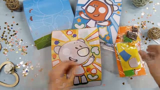 Мимимишки. Набор аппликаций  3в1 "Большое приключение" смотреть онлайн