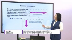 Химия. 10 класс. Периодичность изменения свойств элементов в периодической таблице /18.09.2020/