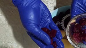 Винегрет с зелёным горошком. Варим замороженный горох.