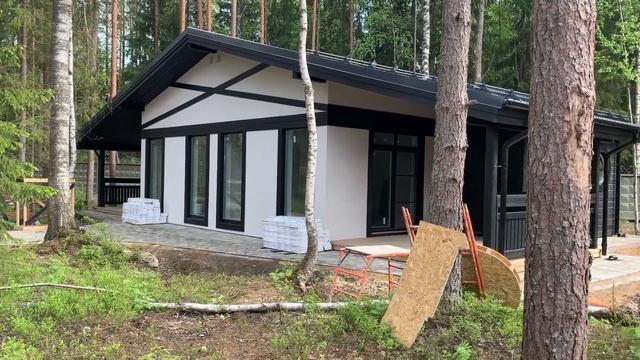 Гостевой дом с штукатурным фасадом смотреть онлайн