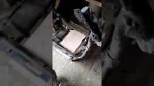 Снимаю руль и вилку со скутера