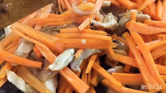 Лапша удон с заправкой для фунчозы