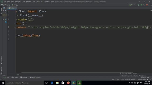 4: Python Flask Tutorial for Beginners II How to use div tag in flask смотреть онлайн