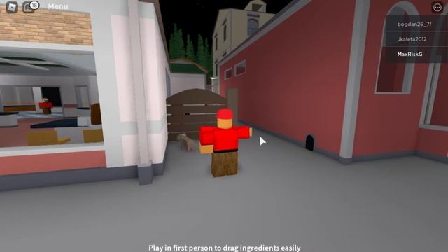 Макс Риск в Roblox Готовить гамбургеры Сделал самый большой Гамбургер! Cook Burgers in roblox #4
