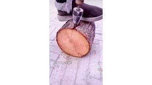 Насадка дровокол на перфоратор и на дрель . Конус , винтовой колун