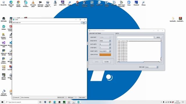 Java Serial Port Communication using NetBeans with GUI - 2. Receive Data смотреть онлайн