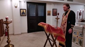 Малое повечерие с чтением Акафиста Божией Матери