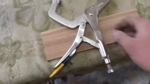 Шлифовка небольших деревянных деталей с помощью струбцины(Practical advices of furniture-maker).