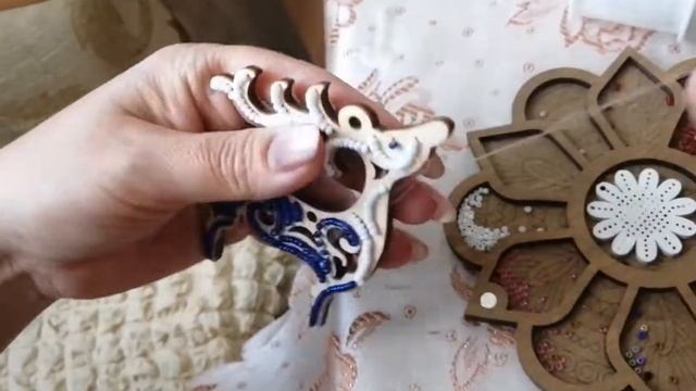 55. Ёлочные игрушки от "ФЕИ ВЫШИВКИ" смотреть онлайн