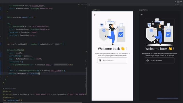 Jetpack Compose Code challenge: Login screen