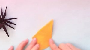 Как сделать реалистичного паука из бумаги на Хэллоуин