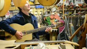 Selmer Maccaferri Guitar testing by Steve Charles from Canada 1.MOV