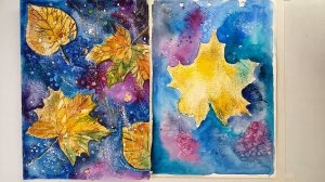 Эффектные способы состарить рисунок / Акварель