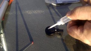 Replacing Rain Sensor on a Audi Q7. DIY GGS 901 Gel Kit