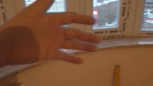 Мраморный подоконник полукругом