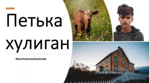 Петька хулиган    Христианский рассказ