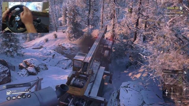 Azov 73210 Generator Transport | SnowRunner | Logitech G29 Gameplay