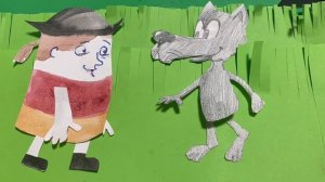 Серая Шапочка и волк