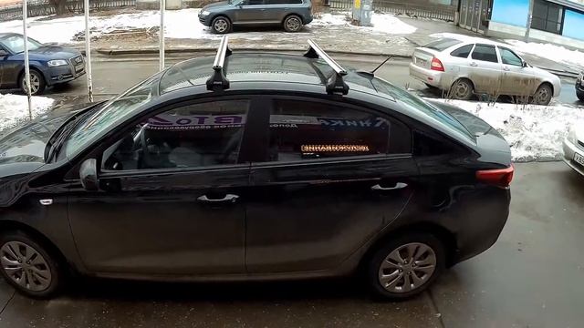 Багажник на крышу Kia Rio sd (2017-). АВТоДОП Нижний Новгород. смотреть онлайн