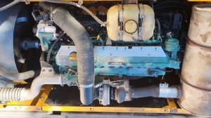 Motor D7E volvo 240 reparado prueba inicial