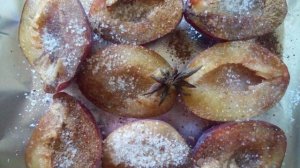 Сухое варенье из слив в духовке