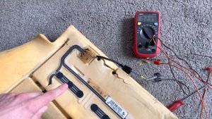 Мат присутствия пассажира , bmw e46. Принцип работы, сопротивление. Отключение в описании ссылка!