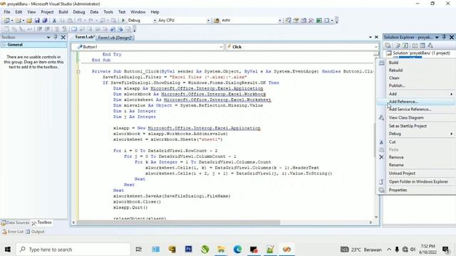 Eksport Datagridview Ke Ms. Excel (.xls) - Visual Basic .net смотреть онлайн