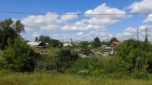 Поездка в Сасово через реку Цна.