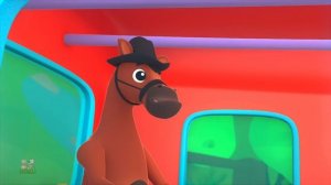 The Wheels on the bus go round and round | Bus Song | Kindergarten Nursery Rhymes & Kids Songs