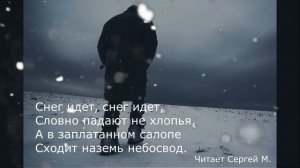 Борис Пастернак" Снег идет"