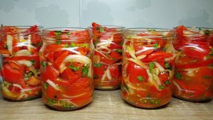 Зимой открыли баночку и АХНУЛИ как ВКУСНО! Закуска из ПОМИДОРОВ под ШАШЛЫЧОК!