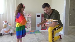 Милана и монстр под кроватью - забавные историй для детей